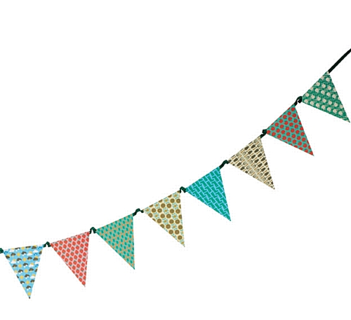 Bunting Clipart craft projects, Celebrations Clipart - Clipartoons