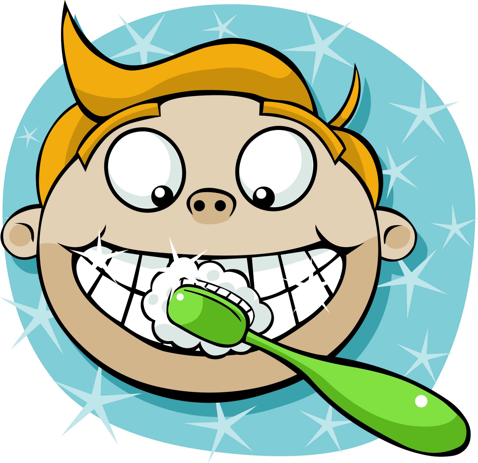 Clipart brush teeth