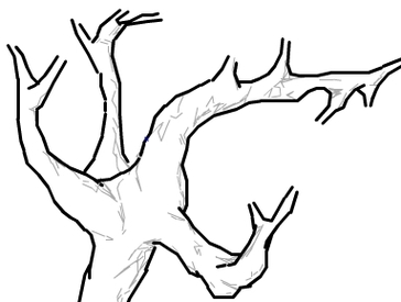 Outline Of Tree With Branches Clipart - Free to use Clip Art Resource