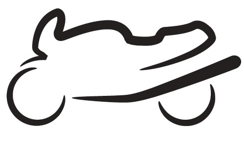 Motor Bike Outline - ClipArt Best