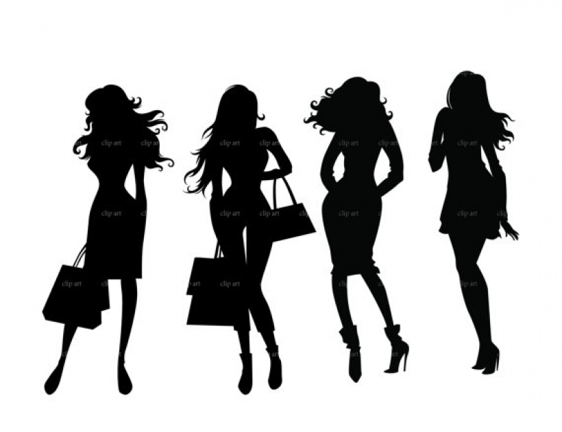 Woman shopping clipart png - ClipartFox