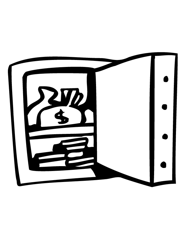 Dibujo De Dinero - AZ Dibujos para colorear