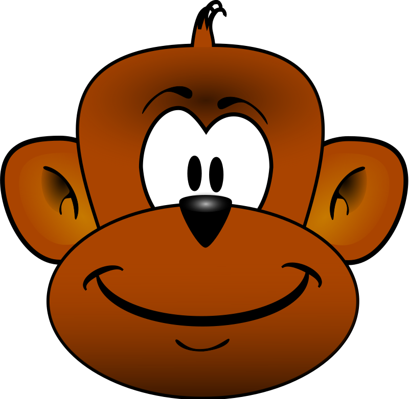 Monkey Face Clipart