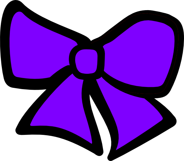 Hair Bow Clip Art - vector clip art online, royalty ...