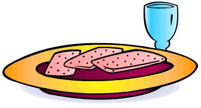 Passover meal clipart