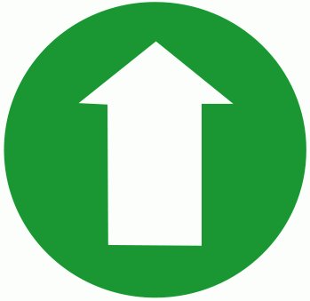 Clipart arrow up
