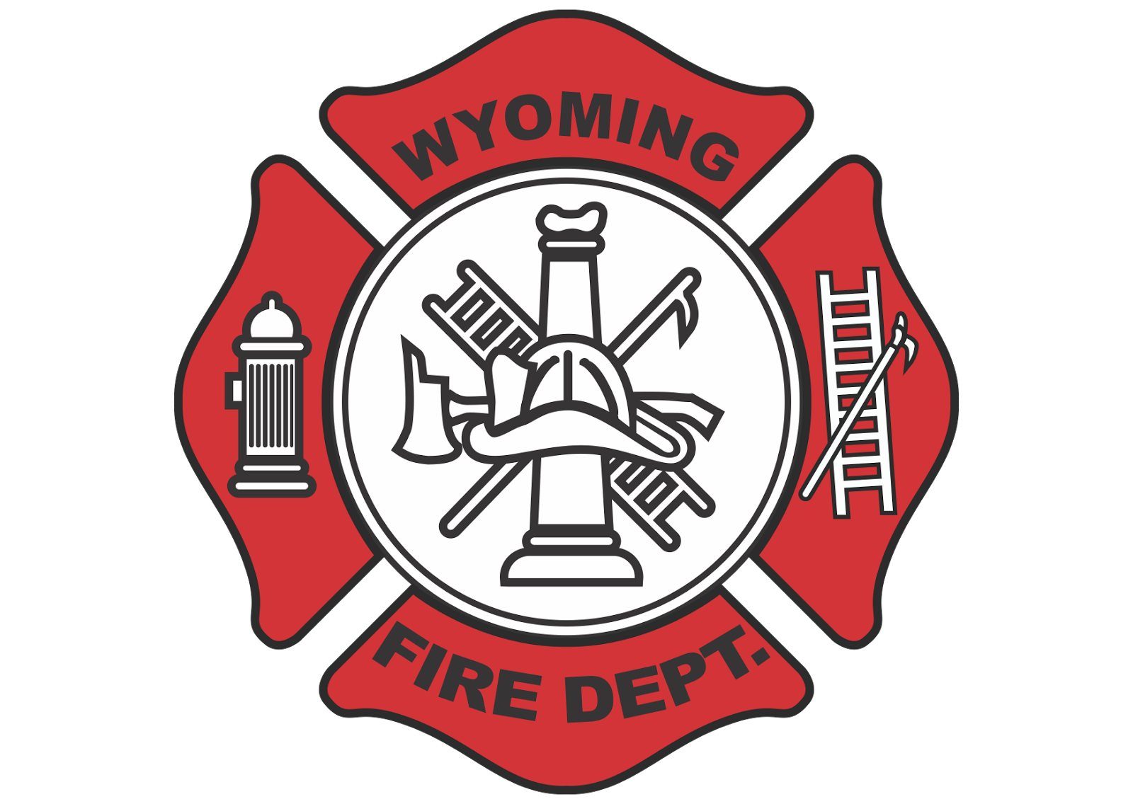 Wyoming Fire Department Logo Vector ~ Format Cdr, Ai, Eps, Svg ...
