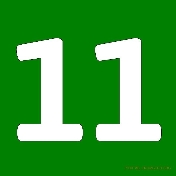 Number 11 clipart - ClipartFox