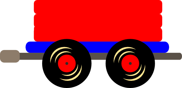 Train Cars Clipart