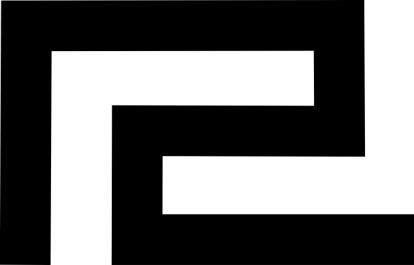 Greek key border clipart