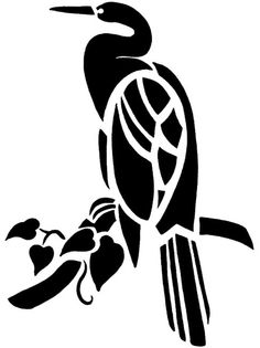 Stencil designs, Stencils and Bird
