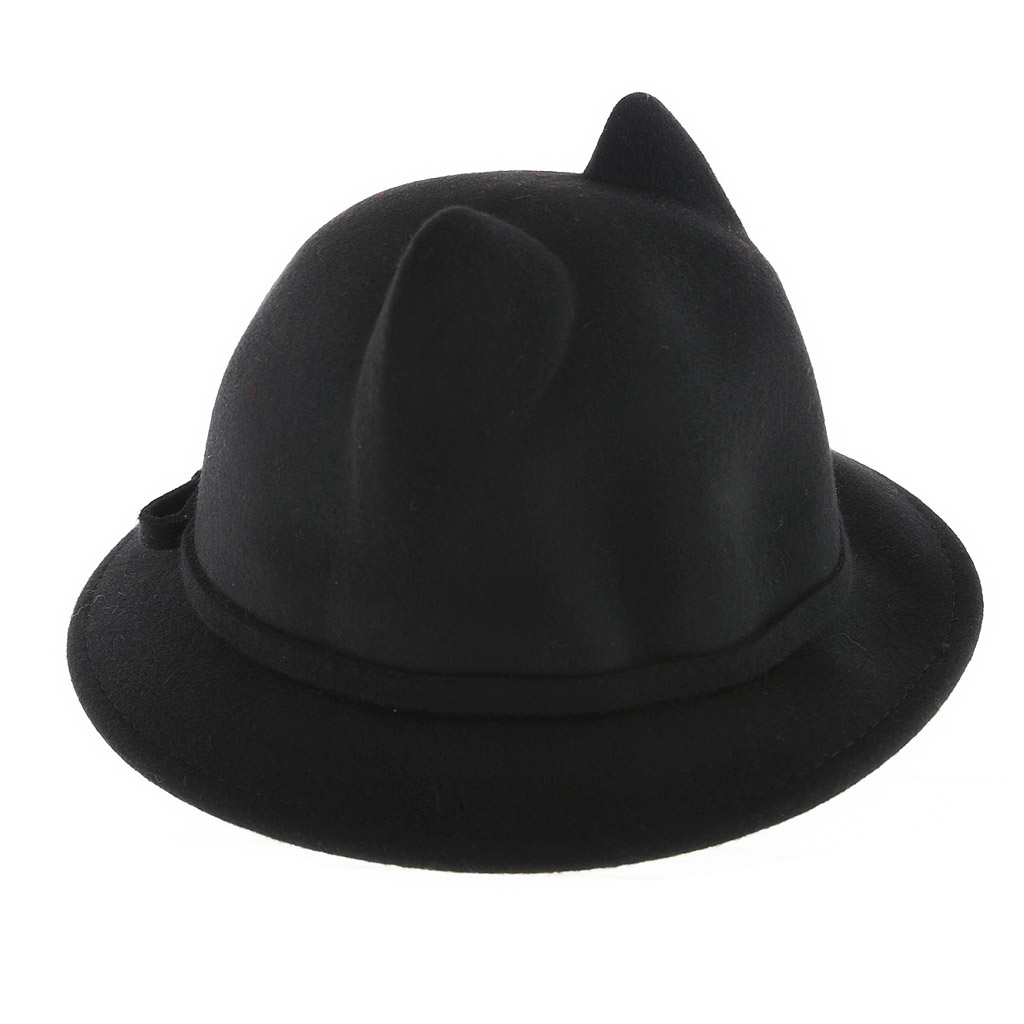 Lovely Cat Ear Bowler Hat with Ribbon | Danischoice.comShop for ...