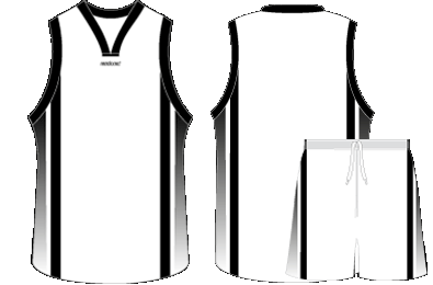 Blank Basketball Jersey Template