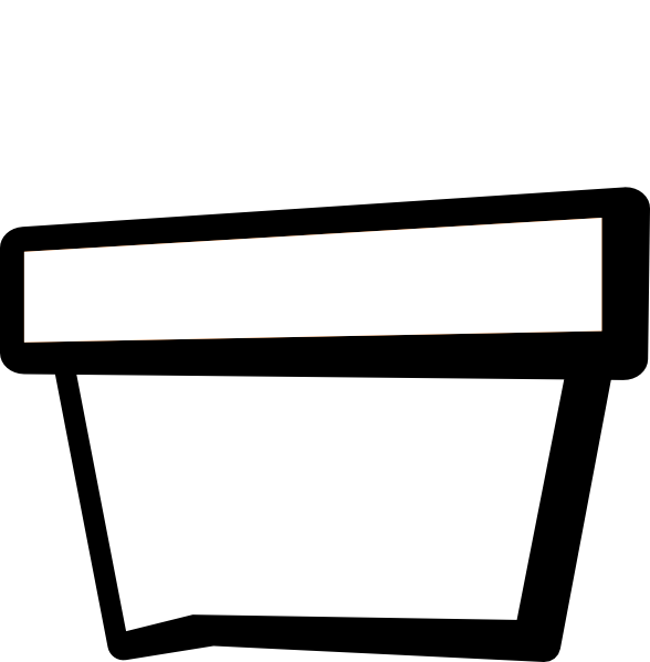 Flower Pot Coloring Page Flower Pots Pots And Coloring Pages On ...