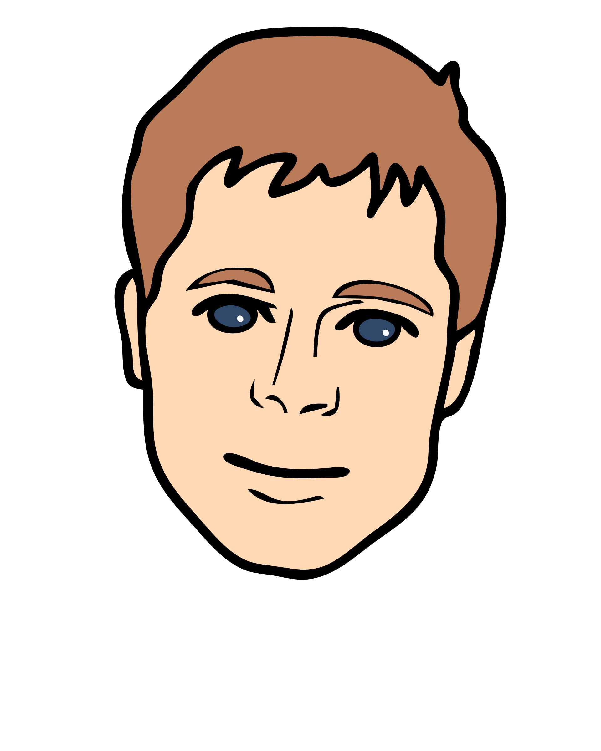 Clipart - Face, Avatar, Man, Male, Handsome 1