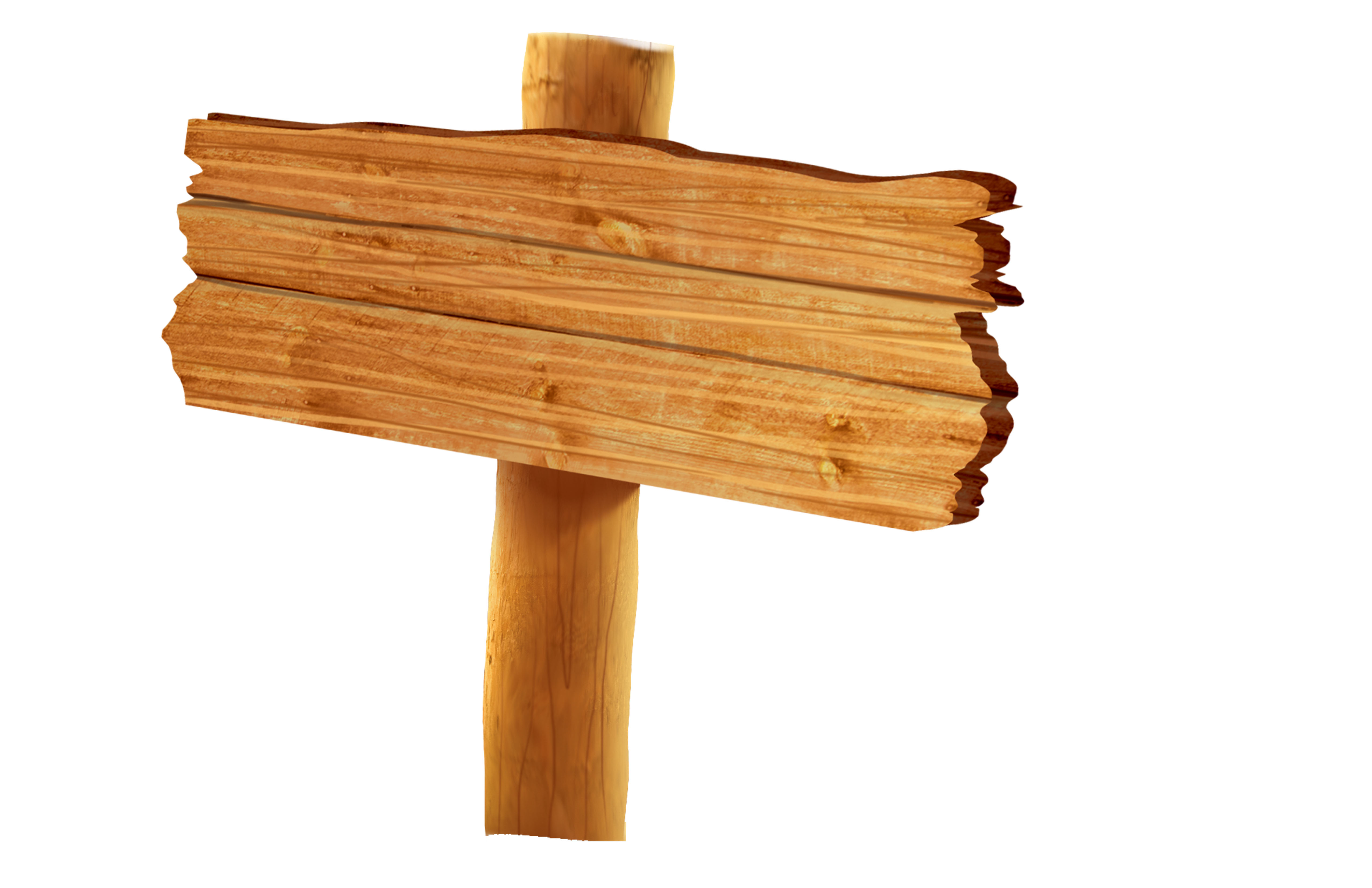 Old wooden sign clipart