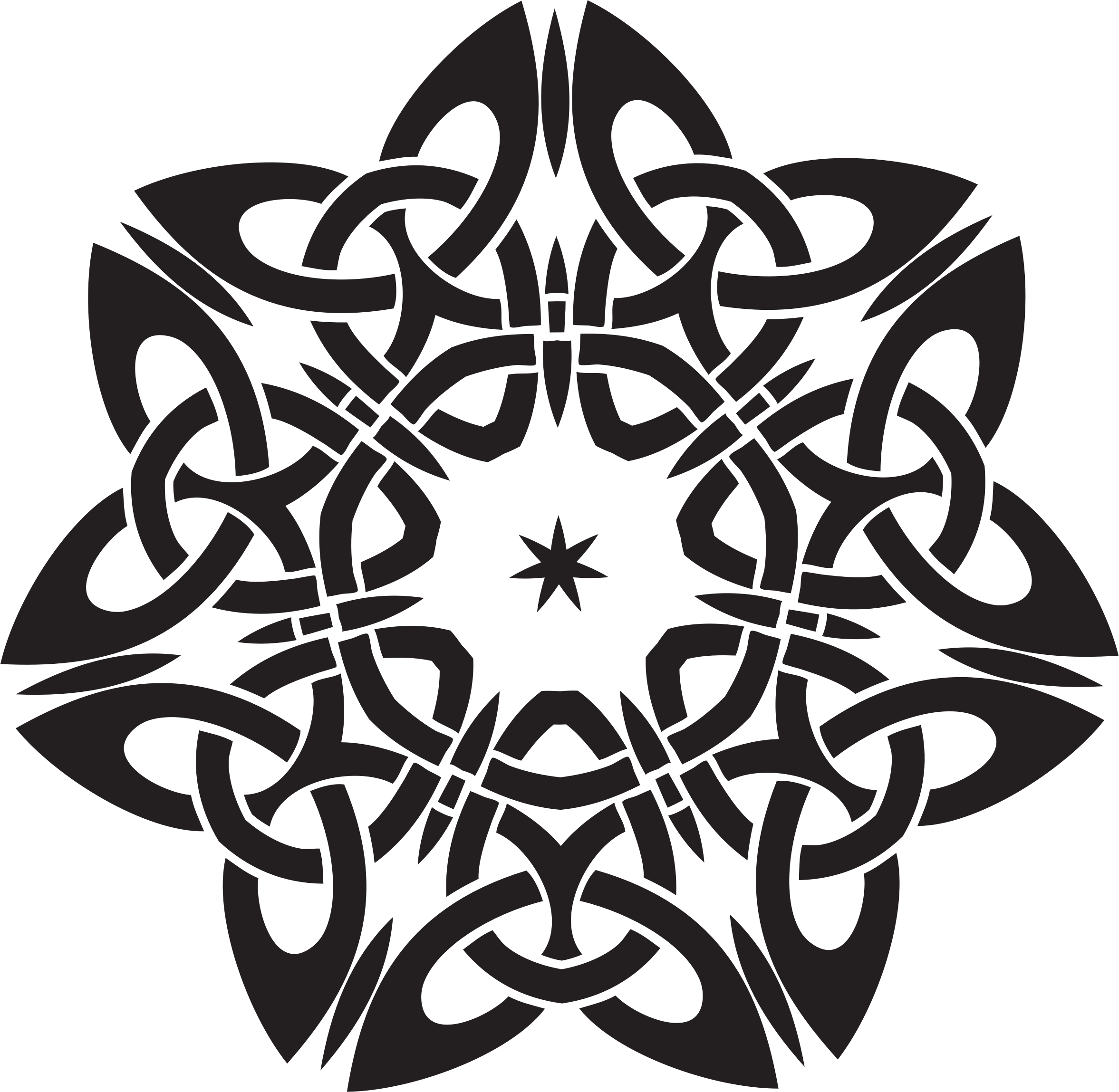 Clipart - Celtic Knot Design 2