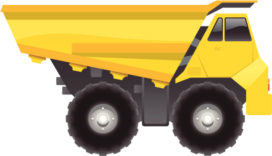 Dump Truck Clip Art, Vector Images & Illustrations