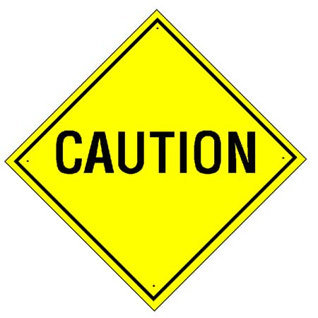 Caution Signs Clip Art