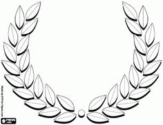 Crafts, Leaf crown and Ancient olympics