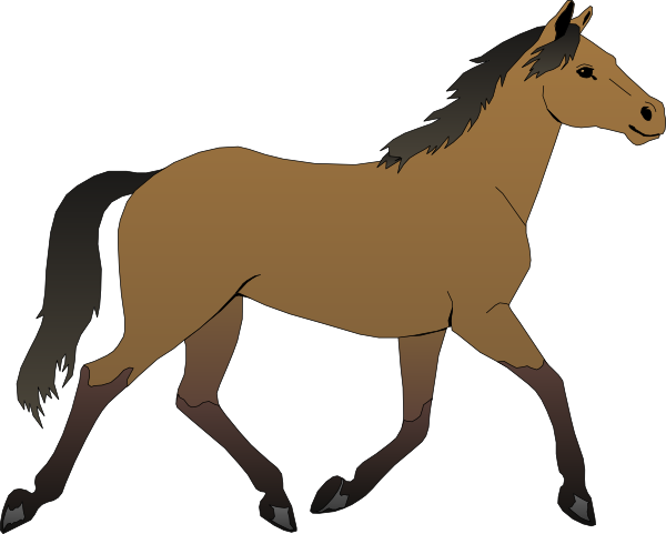 Horses Jumping Cartoons Clipart