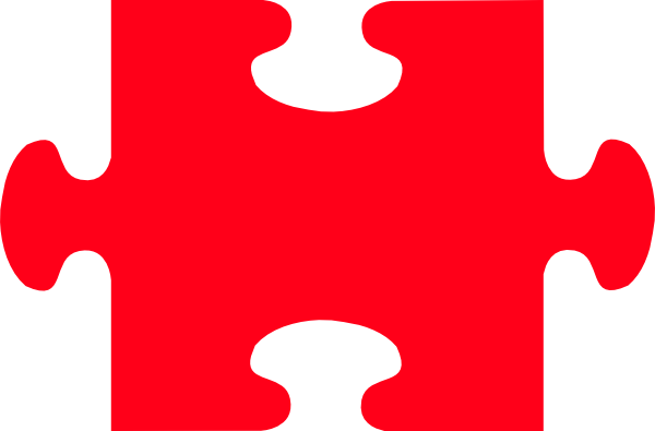 Puzzle Piece 6 Clip Art - vector clip art online ...