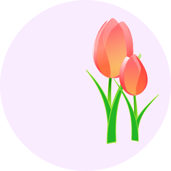 Tulips Clip Art - vector clip art online, royalty ...