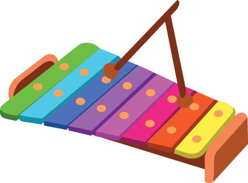 Childrens toys clipart