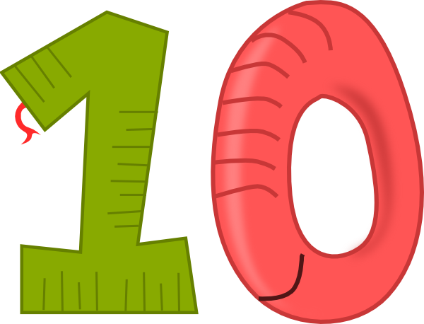 Free Number 10 Math Flashcards