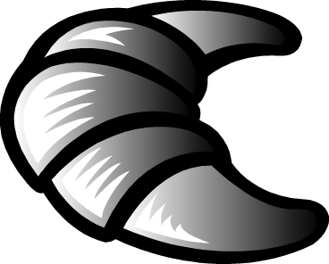 Croissant-Silhouette-clip-art.jpg - ClipArt Best - ClipArt Best