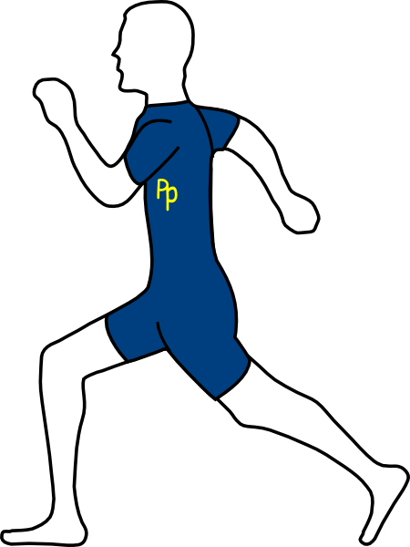Runner 8 clip art - vector clip art online, royalty free & public ...