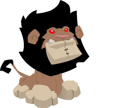 Duststars animal jam news: Scary Lion Plushie I Found!