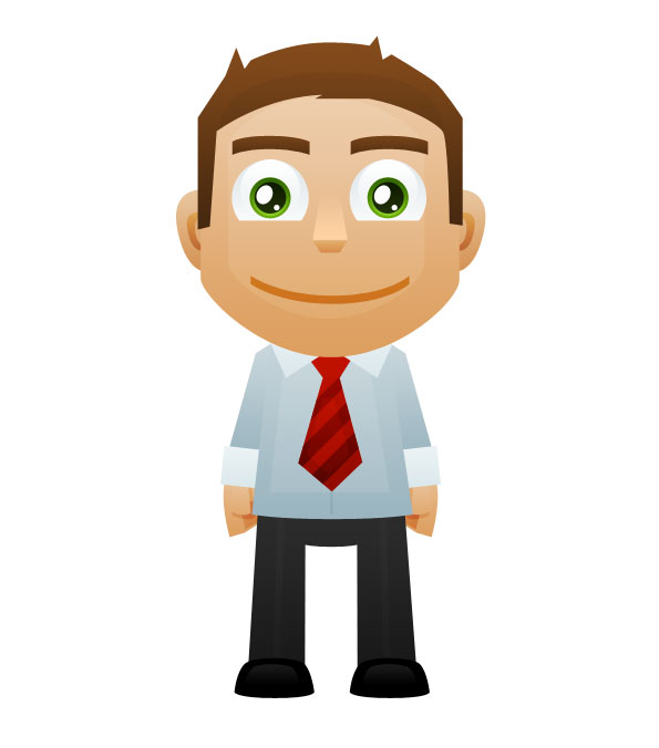 4-Designer | Figure cartoon image psd layered material