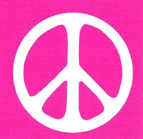 Peace Sign Stickers - Small Bike Stickers and Decals | Peace ...