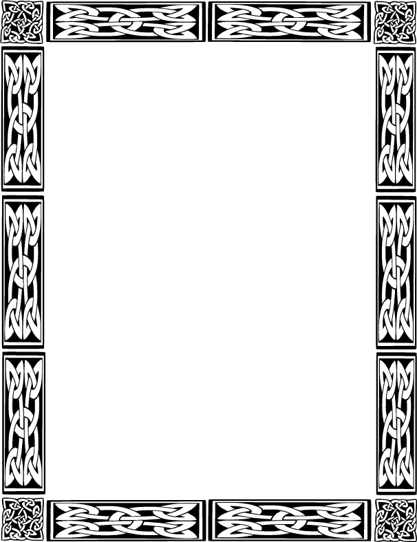Com Free Celtic Vine Border Accent Clipart Illustration Clip Art