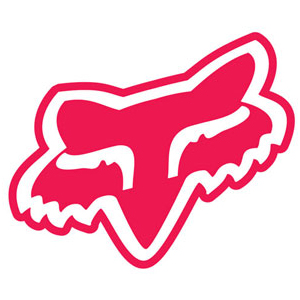 Fox Racing Head Logo Decal 1.75 Inch Red | Fox Racing Decals at ...