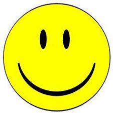 smiley face cake