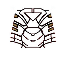 Lego Iron man Decal Template! | A template so you can change… | Flickr
