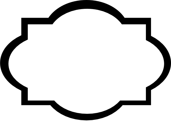 Black Frame Simple Clip Art - vector clip art online ...