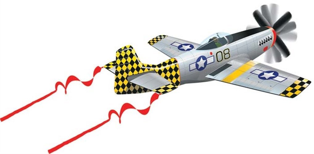 Amazon.com: X-Kites 3D Supersize P-51 Mustang: Toys &amp; Games