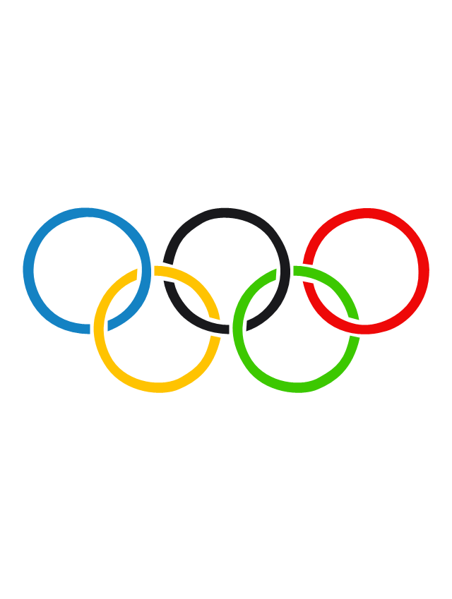 Winter Olympics pictograms - Vector stencils library