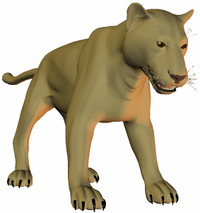 Lion Animated Gif