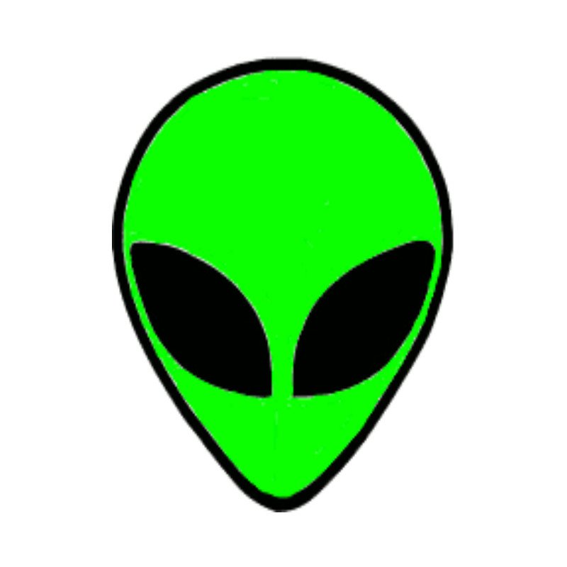 Alien head clipart