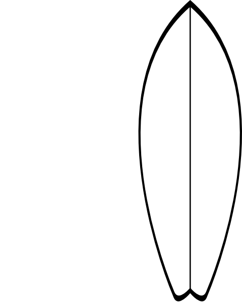 Surfboard Vector