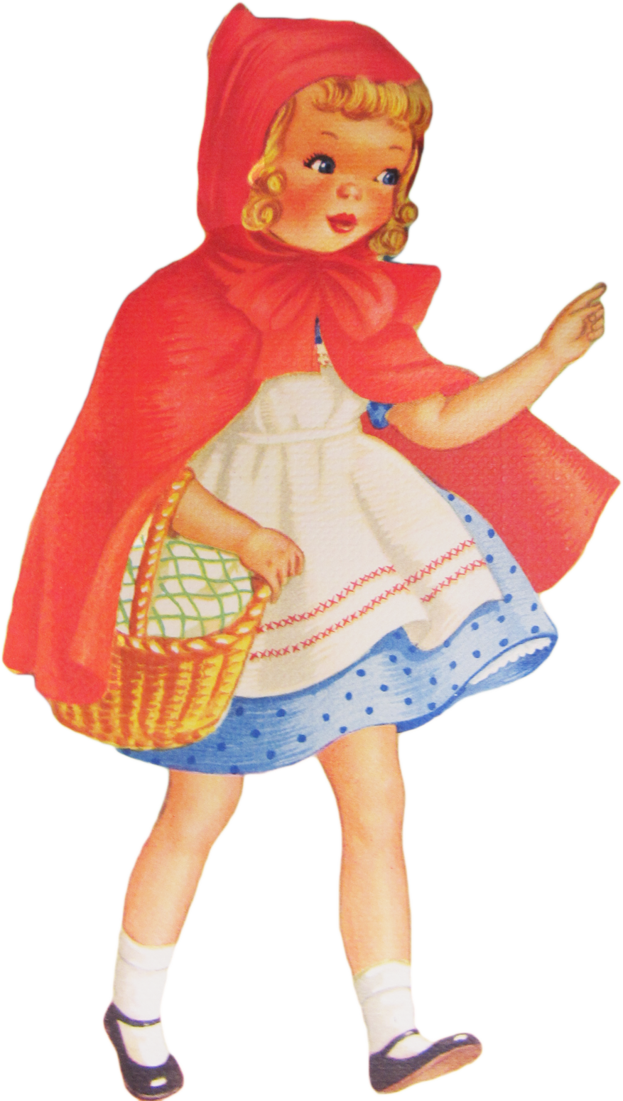 FREE ViNTaGE DiGiTaL STaMPS**: Vintage Printable - Red Riding Hood