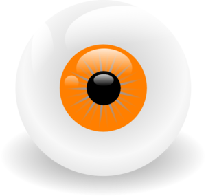 Scary Eye Ball Clipart