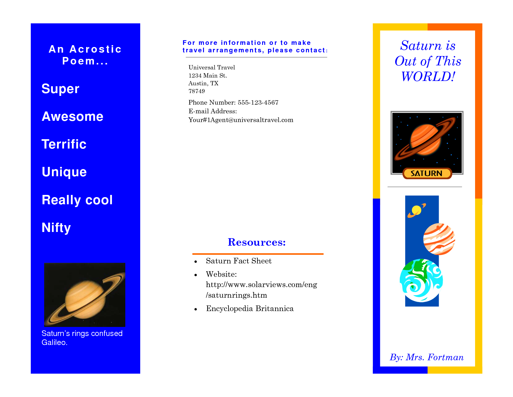 10 Best Images of Example Of Florida Brochure Template - Example ...