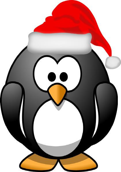 Christmas Penguin Clip Art - Free Clipart Images