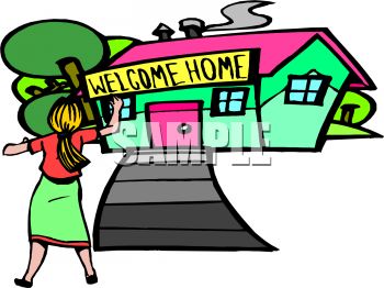 Welcome Home Clipart