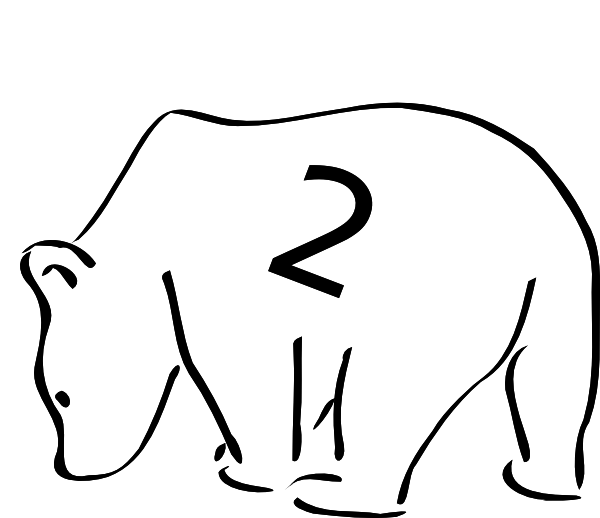 Bear Outline - Clipartion.com